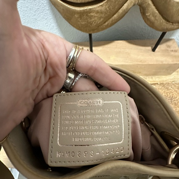 Coach Parker Op Art Shoulder Bag with Crossbody Strap - Picture 9 of 9